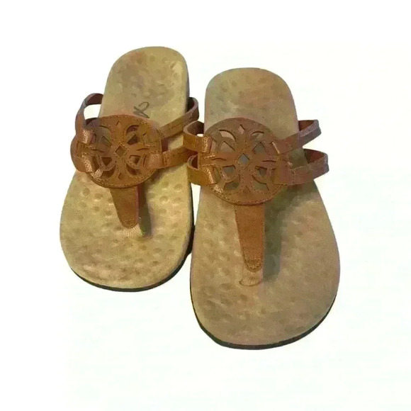 Athlefit Women's Sandal Sz 9 Tan super comfortable - Picture 2 of 6